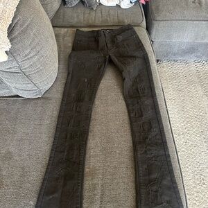 Aime Leon Dore Black Stacked Fit Jeans